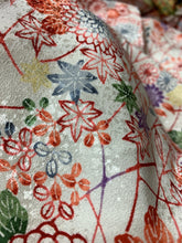 画像をギャラリービューアに読み込む, 菊に女郎花模様【ギャザーラップスカート】