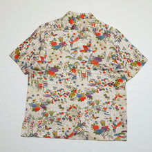 画像をギャラリービューアに読み込む, 尾長鶏に蝶花模様【M】(地紋あり)