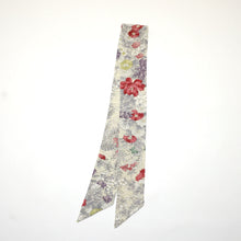 画像をギャラリービューアに読み込む, 波に草花模様【短】