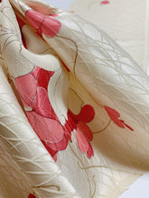 画像をギャラリービューアに読み込む, 花散らしに芝草地紋【ギャザーラップスカート】