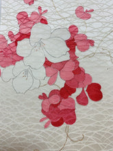 画像をギャラリービューアに読み込む, 花散らしに芝草地紋【ギャザーラップスカート】