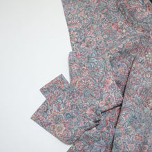 画像をギャラリービューアに読み込む, 花更紗模様【ギャザーラップスカート】