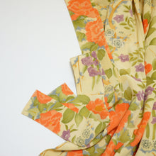 画像をギャラリービューアに読み込む, 暈し花模様【ギャザーラップスカート】