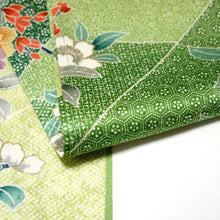 画像をギャラリービューアに読み込む, 草花模様【長】