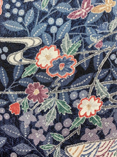 画像をギャラリービューアに読み込む, ヱ霧に椿草花模様【タックラップスカート】