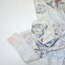 画像をギャラリービューアに読み込む, 斜め孔子に暈し花模様【ギャザーラップスカート】