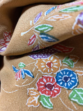 画像をギャラリービューアに読み込む, 扇に蝶花模様【ギャザーラップスカート】