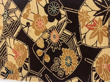 画像をギャラリービューアに読み込む, 糸巻きに草花模様【L】(地紋なし)