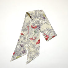 画像をギャラリービューアに読み込む, 波に草花模様【短】