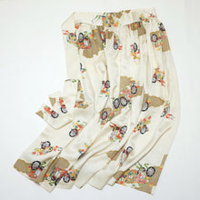 画像をギャラリービューアに読み込む, 御所車模様【ギャザーラップスカート】