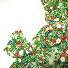 画像をギャラリービューアに読み込む, 縮緬草花模様【タックラップスカート】