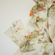 画像をギャラリービューアに読み込む, 花筏模様【ギャザーラップスカート】