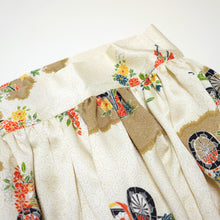 画像をギャラリービューアに読み込む, 御所車模様【ギャザーラップスカート】