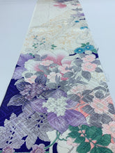 画像をギャラリービューアに読み込む, 洋花模様紗綾型地紋【ギャザーラップスカート】