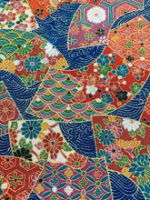 画像をギャラリービューアに読み込む, 地紙古典波模様【タックラップスカート】