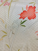 画像をギャラリービューアに読み込む, 紅葉に牡丹模様七宝地紋【ギャザーラップスカート】