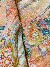 画像をギャラリービューアに読み込む, 金彩梅桜に蝶模様【ギャザーラップスカート】