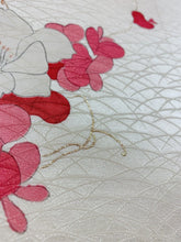 画像をギャラリービューアに読み込む, 花散らしに芝草地紋【ギャザーラップスカート】