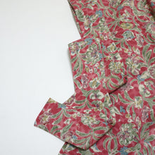 画像をギャラリービューアに読み込む, 縮緬地花更紗模様【タックラップスカート】