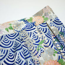 画像をギャラリービューアに読み込む, 青海波牡丹菊・藤模様【タックラップスカート】