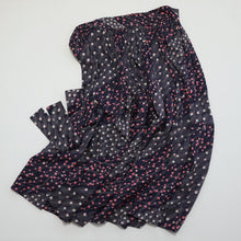 画像をギャラリービューアに読み込む, 枝梅と孔雀の羽模様【ギャザーラップスカート】
