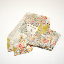 画像をギャラリービューアに読み込む, 屋敷に草花模様【長】