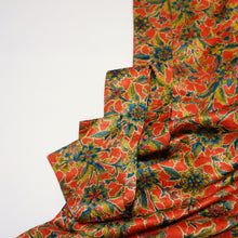 画像をギャラリービューアに読み込む, 花更彩模様総地紋【ギャザーラップスカート】