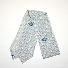 画像をギャラリービューアに読み込む, 菊青海波模様【長】