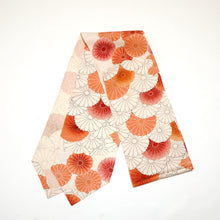 画像をギャラリービューアに読み込む, 雲取りに菊青海波模様【長】