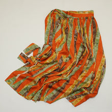 画像をギャラリービューアに読み込む, 金彩熨斗に花古典柄【ギャザーラップスカート】