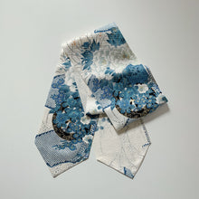 画像をギャラリービューアに読み込む, 花車に梅菊牡丹模様【長】