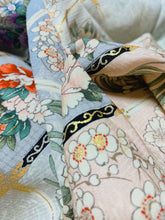 画像をギャラリービューアに読み込む, 斜め孔子に暈し花模様【ギャザーラップスカート】