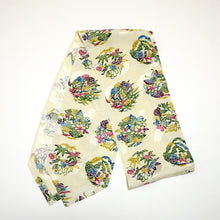 画像をギャラリービューアに読み込む, 蝶に鹿花鳥模様【長】