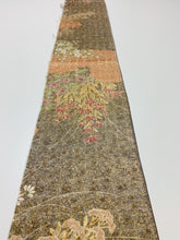 画像をギャラリービューアに読み込む, 雲に秋草模様総楓地紋【シュッケニ】