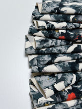 画像をギャラリービューアに読み込む, 抽象枝墨模様金彩あり【ギャザータイプ】