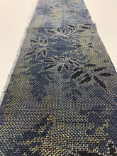 画像をギャラリービューアに読み込む, 枝葉模様織り出し十日町紬着物【M】