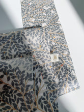 画像をギャラリービューアに読み込む, 地紙に枝花模様