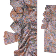 画像をギャラリービューアに読み込む, 総綾地紋に草花模様【シュッケニ】