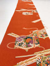 画像をギャラリービューアに読み込む, 手箱に扇模様斑点地紋【シュッケニ】