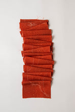 画像をギャラリービューアに読み込む, 赤斑点暈し模様に葉地紋【ギャザータイプ】