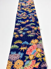 画像をギャラリービューアに読み込む, 扇に草花模様総波地紋【タックタイプ】