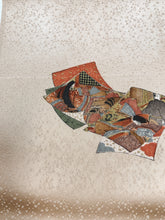 画像をギャラリービューアに読み込む, 色紙に十二単模様総地紋【シュッケニ】