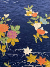 画像をギャラリービューアに読み込む, 菊に楓・橘模様総地紋【シュッケニ】※丈79㎝