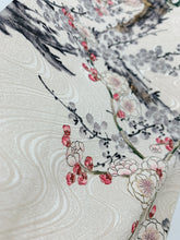 画像をギャラリービューアに読み込む, 枝梅模様に流水地紋【ギャザータイプ】