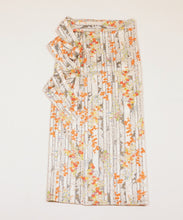 画像をギャラリービューアに読み込む, 縦模様草花点地紋【シュッケニ】