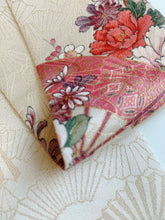 画像をギャラリービューアに読み込む, 金通しの総扇地紋に扇花模様【短】