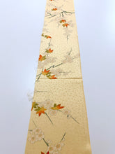 画像をギャラリービューアに読み込む, 枝梅に楓模様総地紋【シュッケニ】