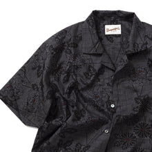 画像をギャラリービューアに読み込む, 菊模様織り出し本場泥大島紬5マルキ【L】