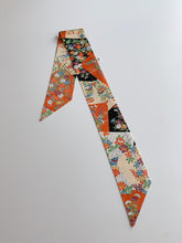 画像をギャラリービューアに読み込む, 色紙に秋草模様【短】②