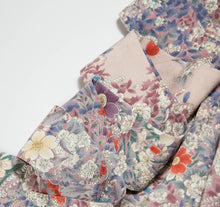 画像をギャラリービューアに読み込む, 水彩風草花模様【ギャザータイプ】